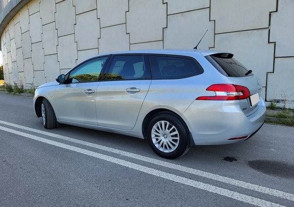 Peugeot 308 cena 28400 przebieg: 241000, rok produkcji 2014 z Bolków małe 254